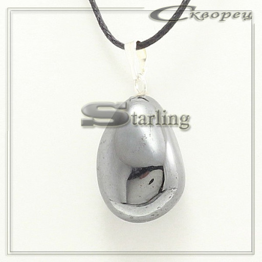 372002 - Кулон гематит  ГН