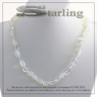 3424305 - Бусы лунный камень  ГА14