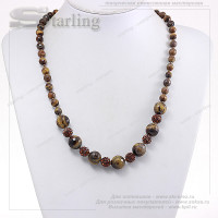 3528252 - Колье тигровый глаз Елена