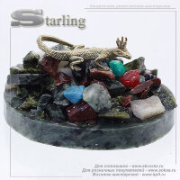 714001 - Композиция мини ящерица - Саламандра